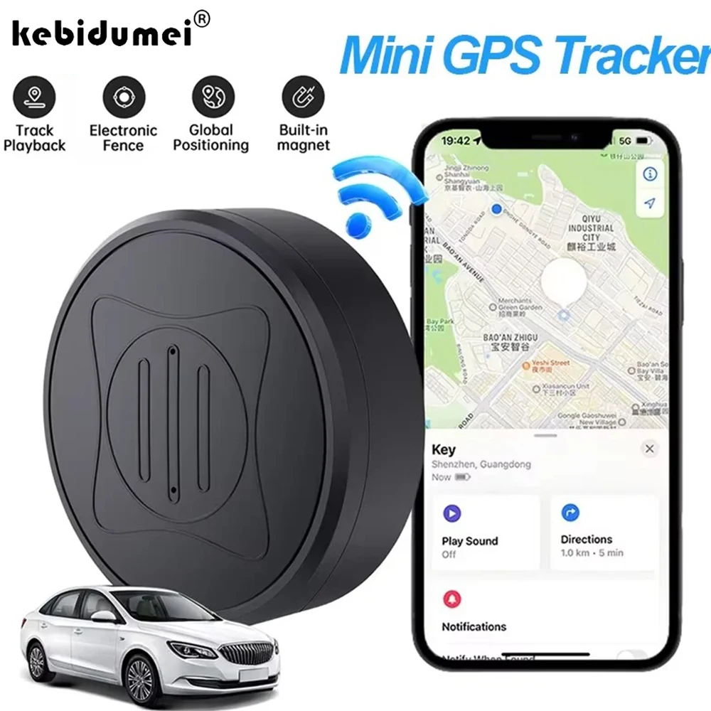 GPS Tracker Strong Magnetic Car Anti-Lost Device Pet Kids Bag racking For IOS Android Smart Finder Locator Accessories