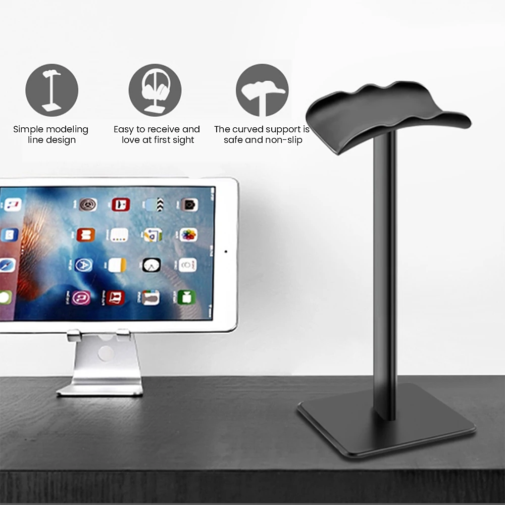Soporte para auriculares, soporte antideslizante para AirPods Max/Beats/Bose/Sennheiser/Audio-Technica/Sony, accesorios para auriculares