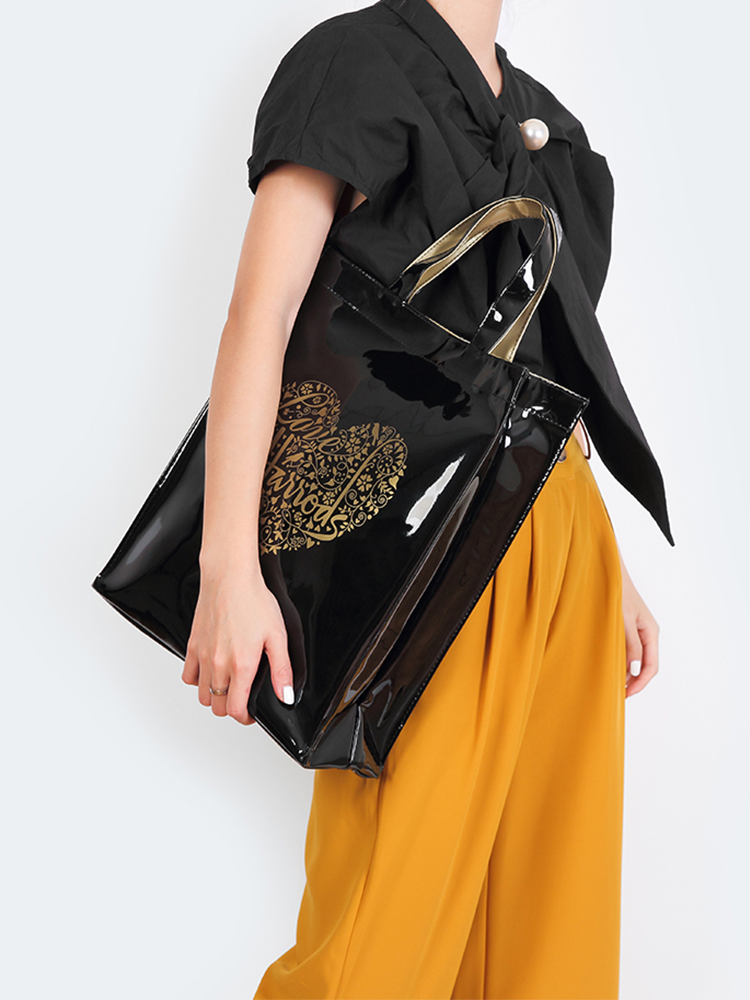 Monederos de compras reutilizables de PVC, bolso de compras de lujo, respetuoso con el medio ambiente, grande, impermeable, para playa y verano tote bag bolso marca lujo de mujer