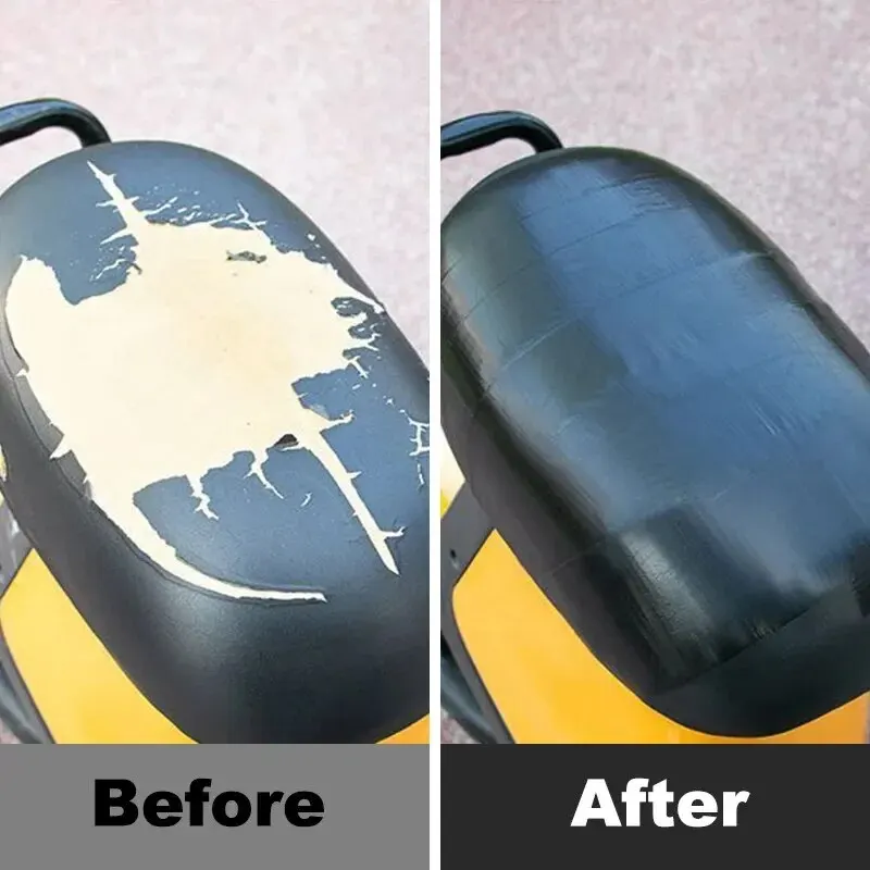 1 rotolo autoadesivo forte toppa in pelle artificiale impermeabile PU riparazione scooter moto sedia in pelle divano toppa fai da te nero