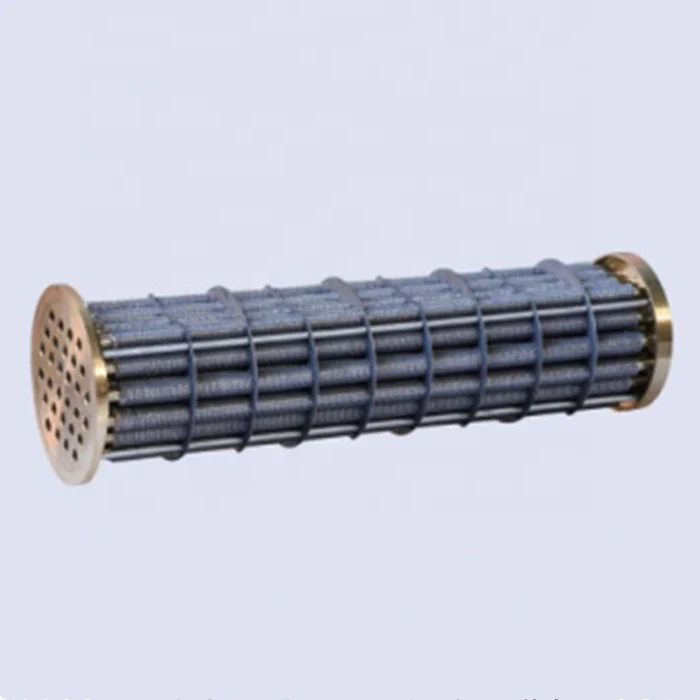 เครื่องทำความเย็นน้ำมัน HC400 0.45ตารางอุปกรณ์แลกเปลี่ยนความร้อนทางทะเลแบบกำหนดเอง