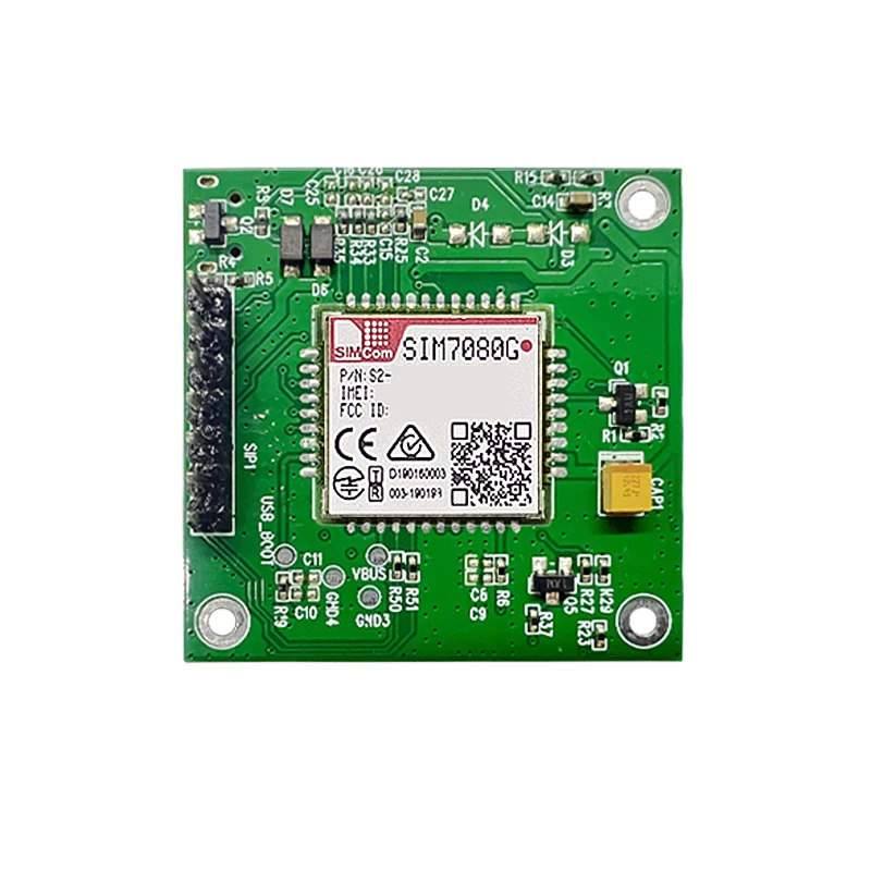 Placa central SIMcom SIM7080G LPWA NBIOT CATM 1 Uds