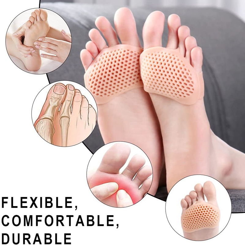 Protetores de calcanhar de silicone almofadas metatarsais antepé gel calcanhar almofada fasciite plantar mulheres homens dor nos pés aliviar a prevenção da bolha