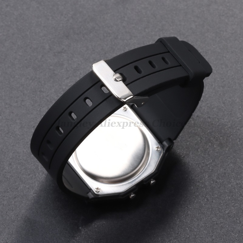 Silicone Watch Strap for CASIO F91W W-800H 18mm for W800H SGW400 F91W F84 F105/108 A158/168 AE1200/1300 Soft Men Wrist Bracelets