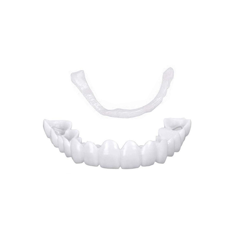 Veneer Snap-on Teeth Kit Fake Temporary Tooth Whitening Replacement Temporary Tooth Replacement Men Women