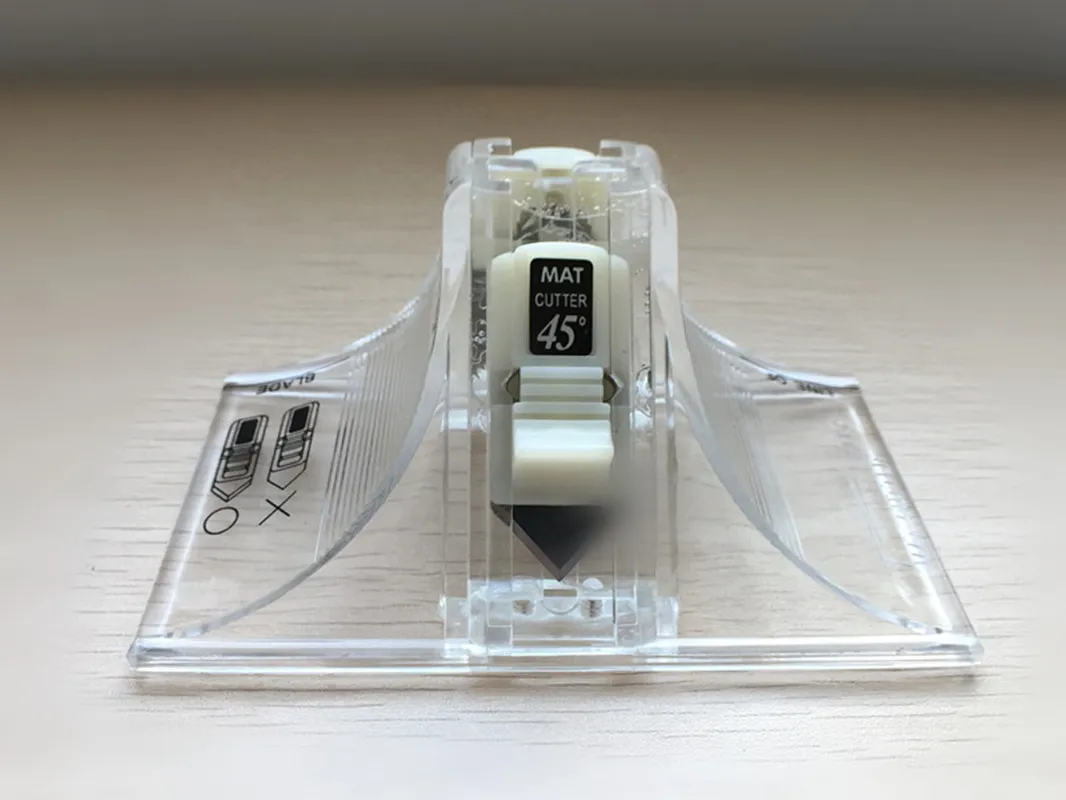 DaFa-cuchillos con estructura de cuchillo multiusos, cortador de estera de 45 grados y 90 grados