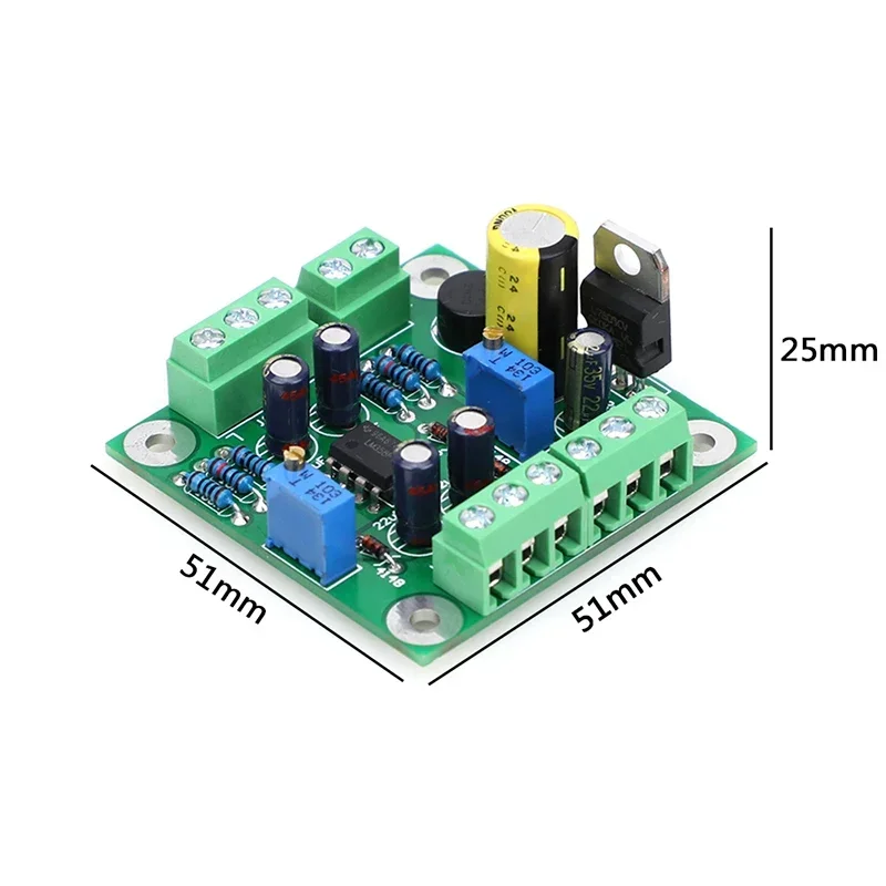 VU Level Audio Meter Driver Board + 2pcs VU Meter with Warm Color Sound Pressure Meter 9V-20V AC Input 2024 New