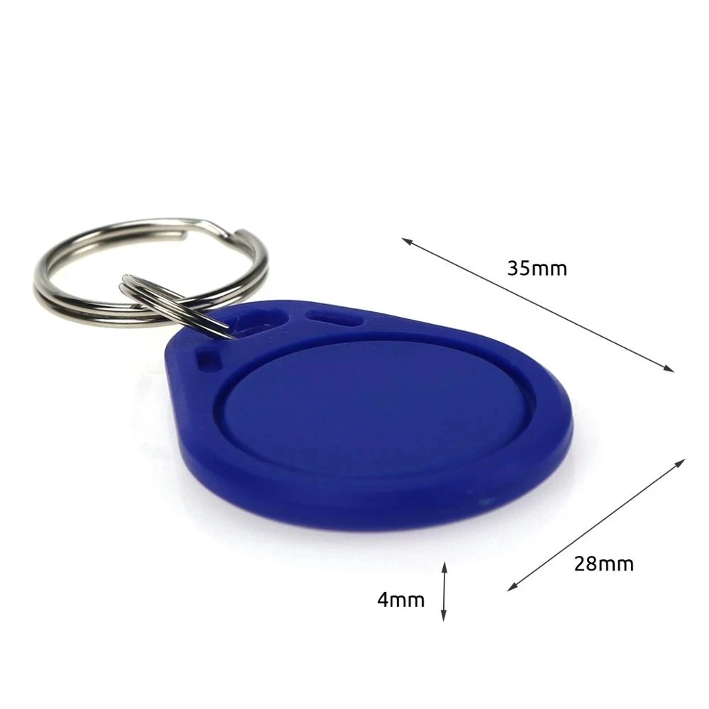 Regravável Anti-Shielding Cuid Keychain, Tag Chip Inteligente Rfid, Cartão Clone, Nfc Copy Token, 1k S50 Duplicator Badge, 13,56 MHz, 5pcs