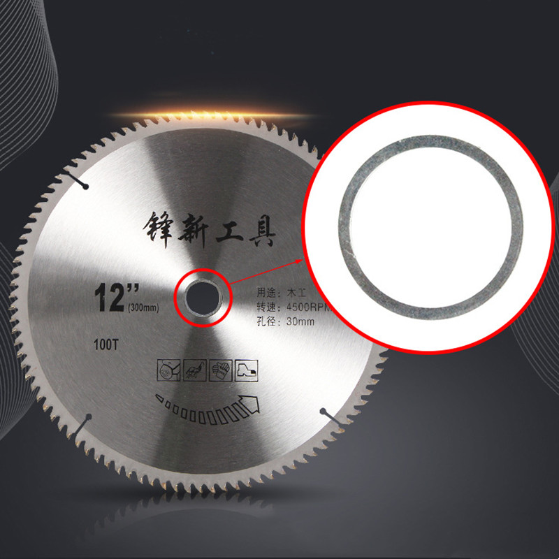 Anel de conversão de lâmina de serra para carpintaria 16/20/25.4/30mm anel de redução arruela de conversão anel de conversão de disco de corte tct