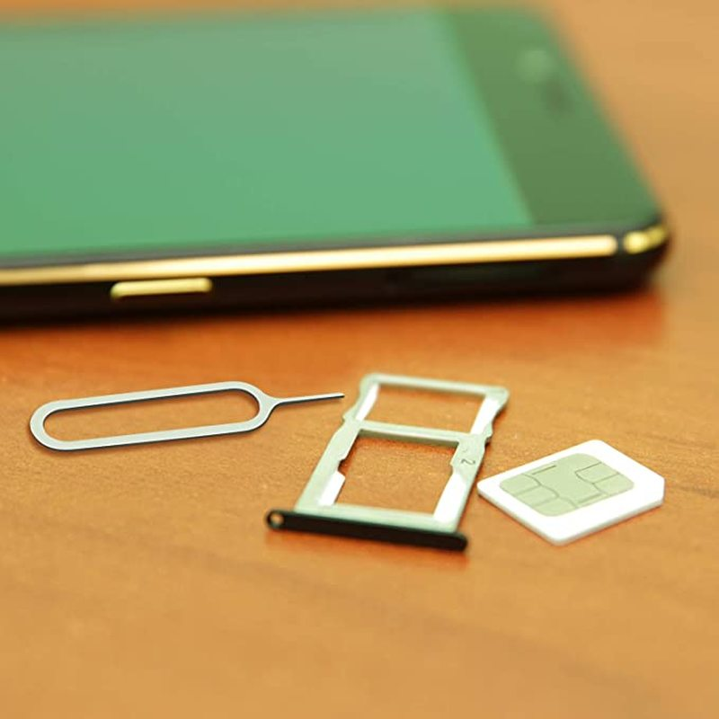Outil d'éjection de carte sim pour smartphone, pour iPhone Samsung MI, universel, 100 pièces