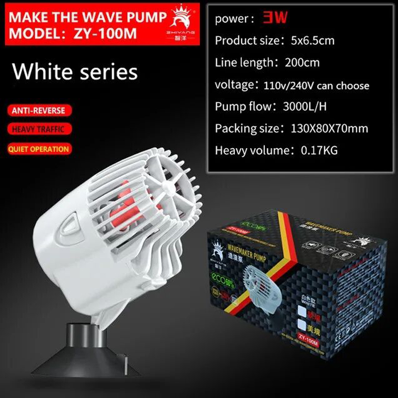 Wavemaker Sóng Máy Làm Nước Cho Bể Cá Cá Chìm Hiếu Khí Bơm Lưu Thông Nước Lưu Lượng Bơm Lướt Bơm 220-240V