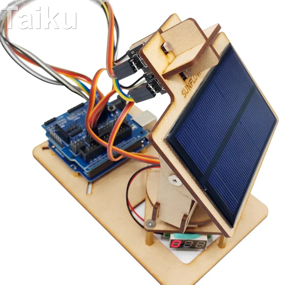 Automation Solar Tracking For Arduino Programming Robot DIY Kit Automation Learning Skills Develop Educational Electronic Sets