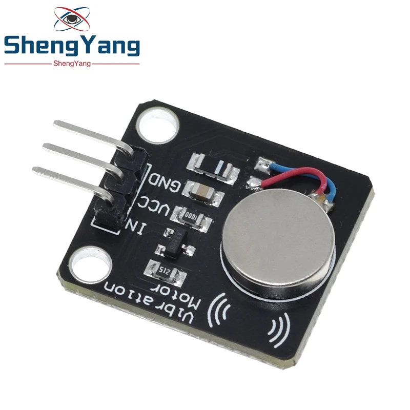 TZT 1/5PCS 5V Vibrating Vibration Motor Module High and Low Level Vibration Mini Motor Module for Arduino