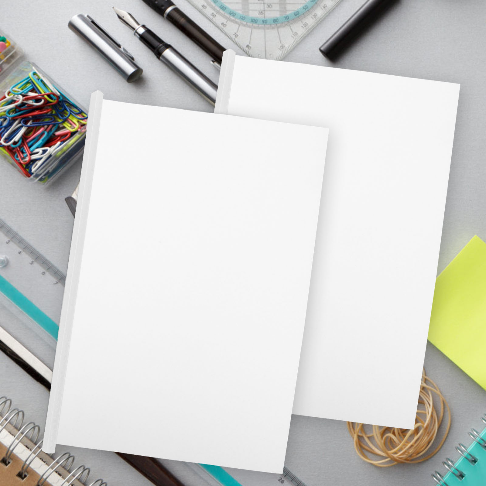 10 stücke Binding Bars Slide Grip Bindemittel A4 Dokument Bindung Ordner Grip Bars Büroklammern Buch Ziehen Datei Ordner Büro schreibwaren