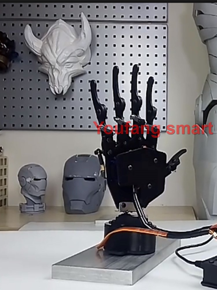 แขนหุ่นยนต์6 dof พร้อมหุ่นยนต์ Bionic 5 dpi สำหรับ ARDUINO สำหรับ Raspberry Pi 5 Kit โปรแกรมได้