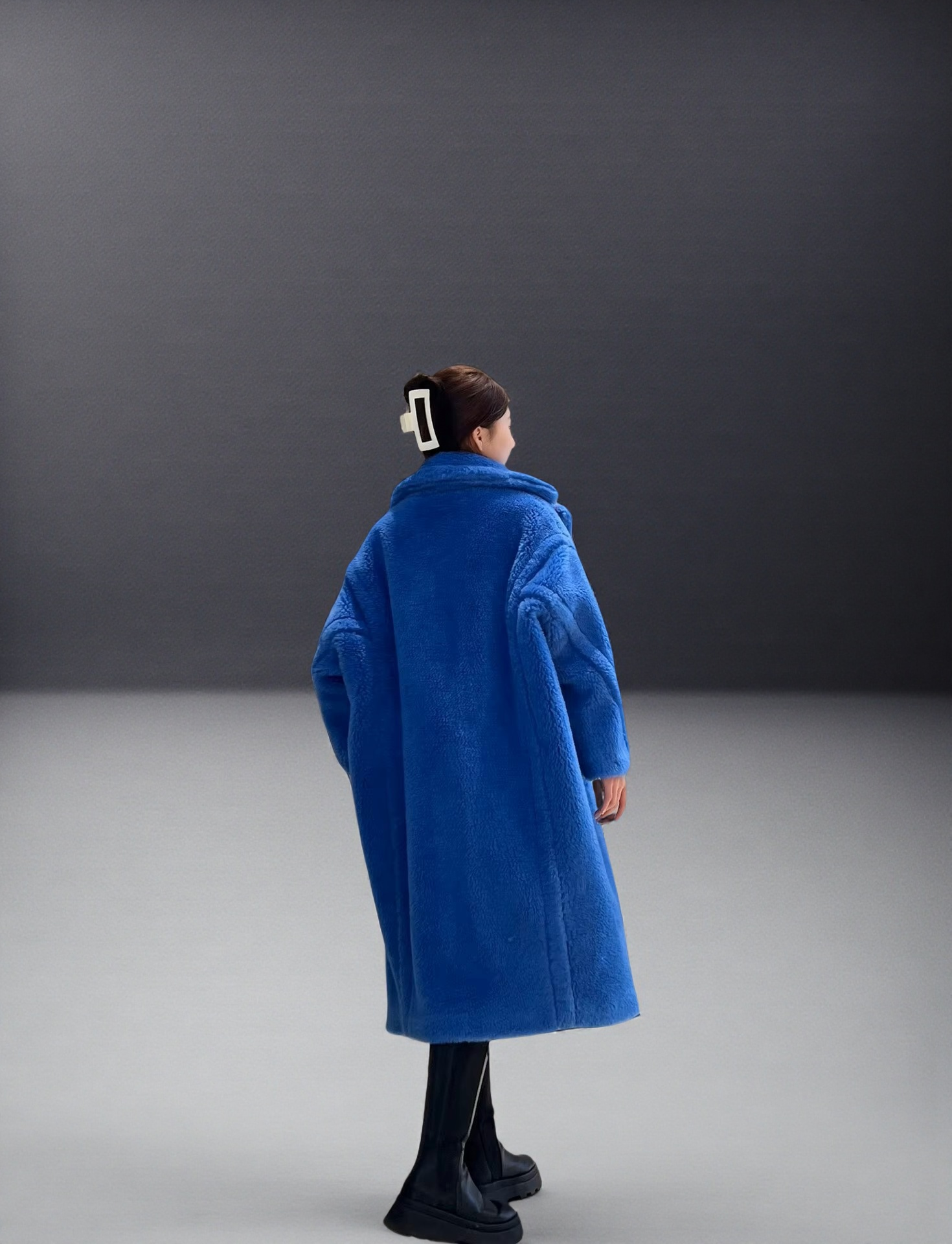 Max Teddy Coat 62% Alpaca 26% Wol 12% Zijden Jas Winter Dikker Damesjas