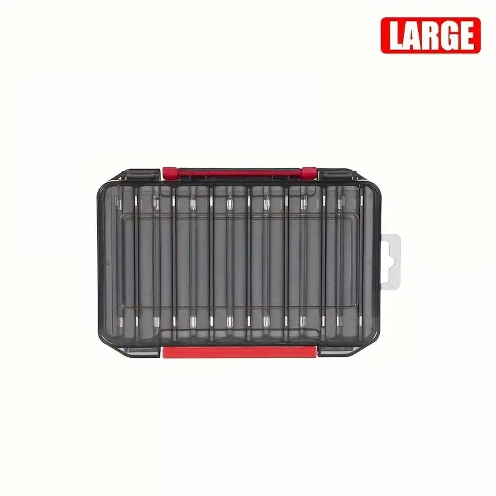 CAZULO Convenient and durable double-sided U-shaped storage fishing gear box - suitable for storing and placing bait and hooks