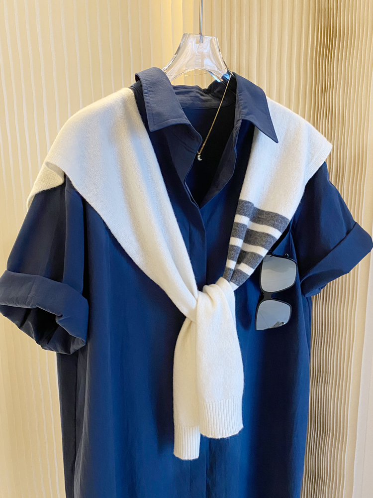 Chal De Lana Multifuncional Para Mujer Estilo Coreano Otoño Primavera Cuello De Oveja Tejido En Patrón De Rayas Calor Para Ai...