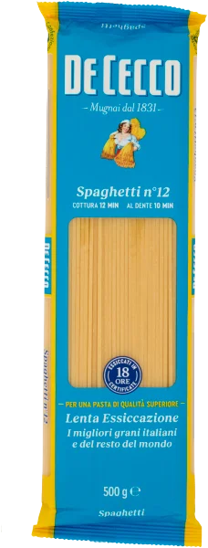 Pâtes à Semola Spaghetti N12 500g - De Cecco