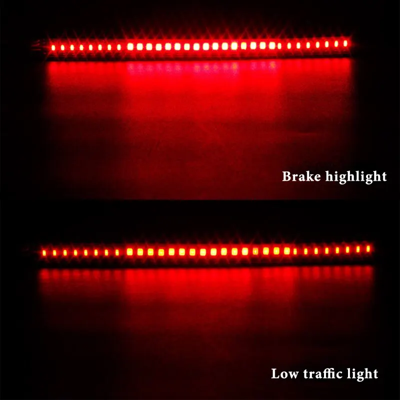 Luz de freno de motocicleta 2835 3014 lámpara de cola universal SMD accesorios universales para coche