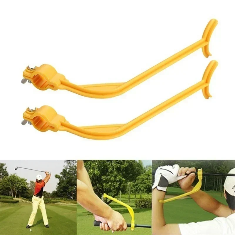 Golf Swing Swinging herramienta de ayuda para entrenamiento entrenador Control de muñeca gesto