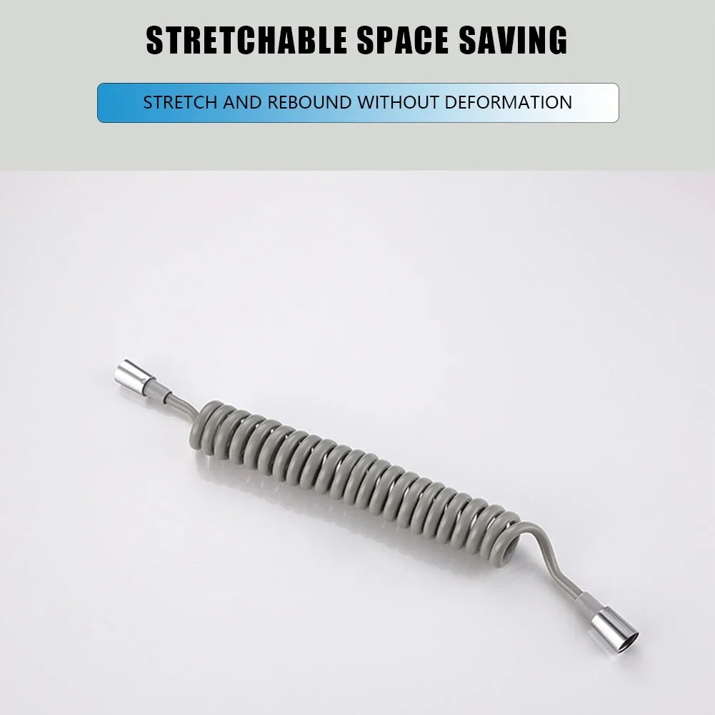 Wąż prysznicowy elastyczny, miękki, długi, sprężynowy 2m 3m 5m, do toalety, bidetu, spryskiwacza, węża telefonicznego, akcesoria łazienkowe