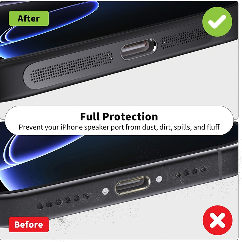 5Pcs Metal Dustproof Net Sticker For iPhone 16 Pro 15 14 13 12 Series Earpiece Speaker Hole Anti-dust Mesh Protector Compatible