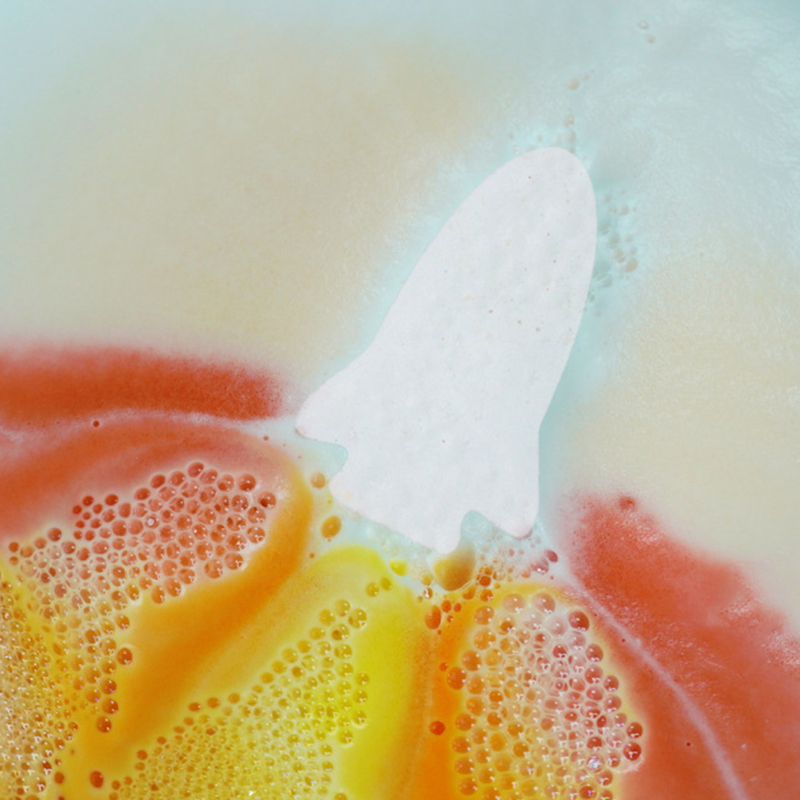 Balle de bain en forme de bombe aux couleurs de l'arc-en-ciel, soin hydratant pour le corps, brosse de massage pour la peau