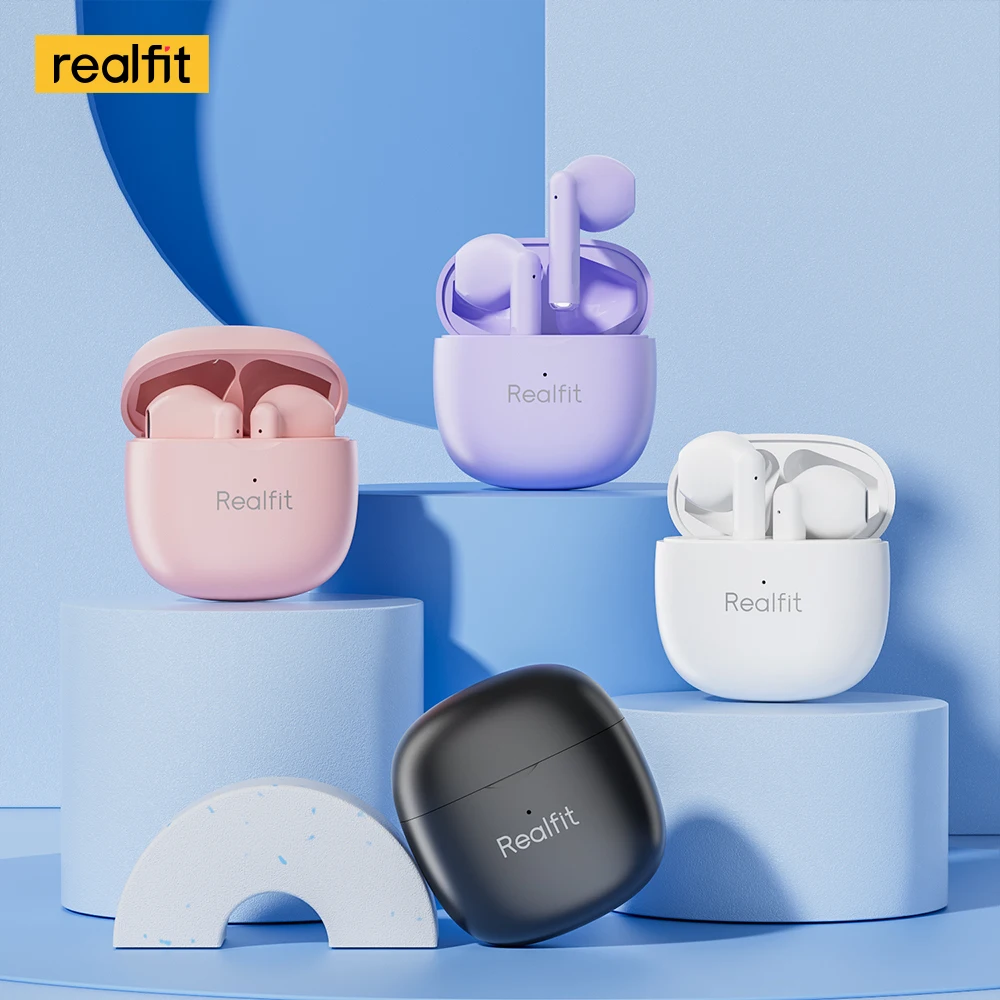 Realfit-Bluetooth付きf1ワイヤレスヘッドセット,高品質,tws,Xiaomi Realme用,卸売