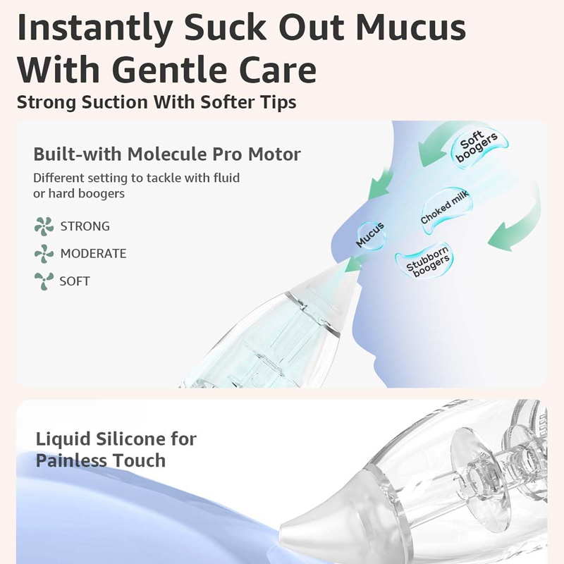 Slimme Elektrische Baby Neuszuiger Absorber Apparatuur Stille Gebruiksvoorwerpen Obstructie Rhinitis Cleaner Nieuwe Geboren Items Care Tools