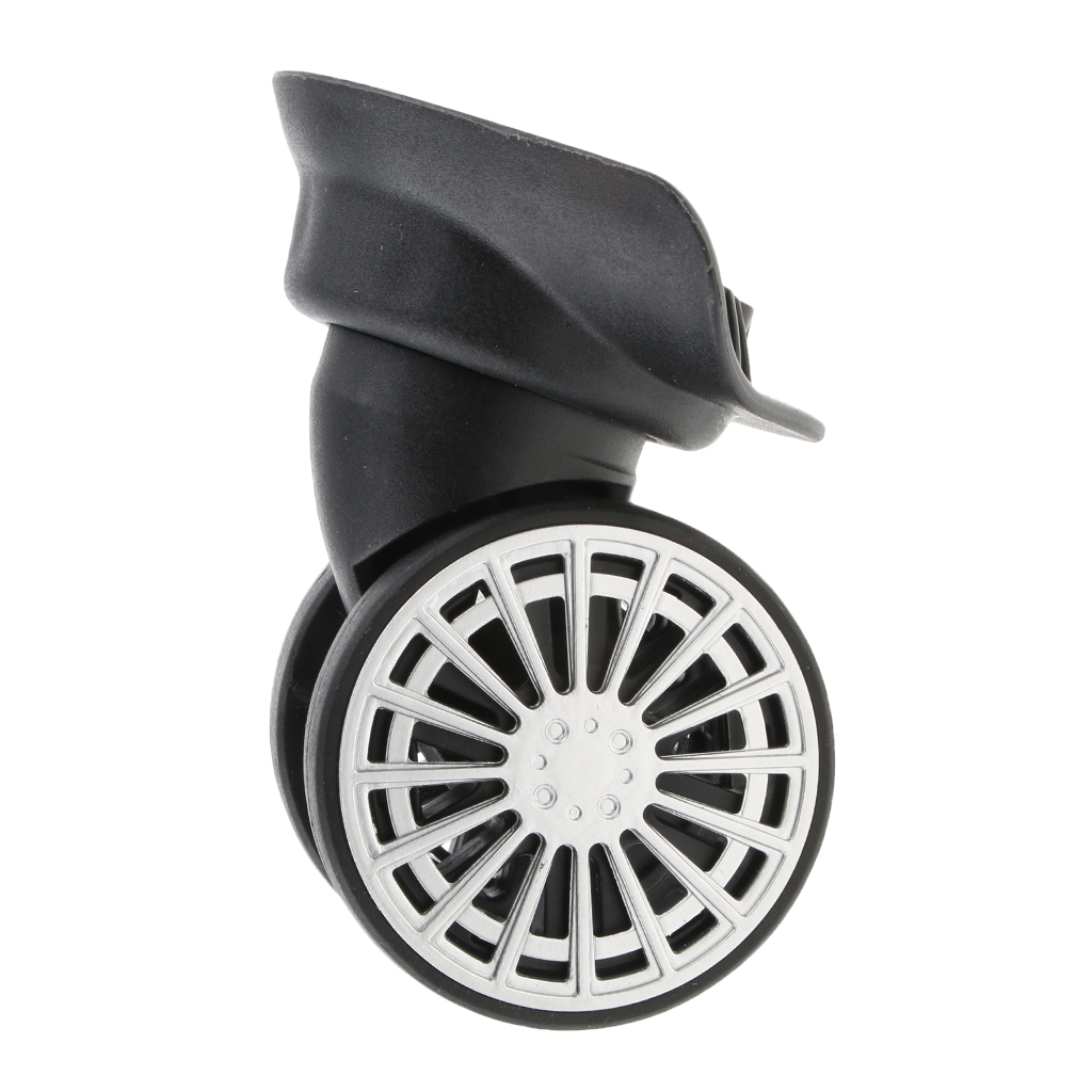 A60 # paar gepäck stumm schwenk räder koffer ersatz rollen für reisetasche