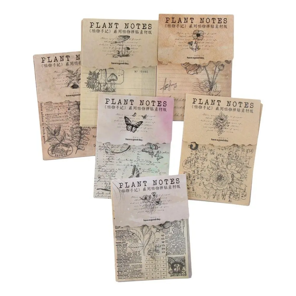 Suministros para álbumes de recortes de 100x140mm, de ácido sulfúrico papel ligero, papel de álbum de recortes Vintage, papel artesanal para diarios de chatarra