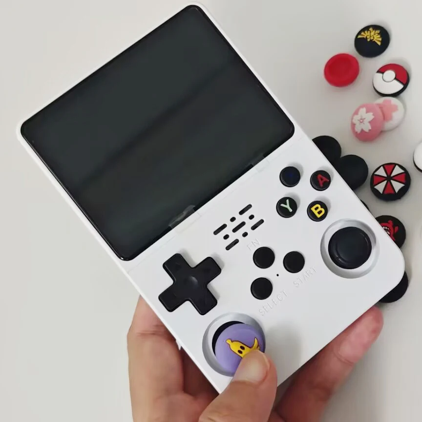 4pcs/lot Silicone Thumb Stick Caps Grip Analog Joystick Caps for R36S R35S R35 Plus Retroid Pocket 5 RG40XX H Game Accessories