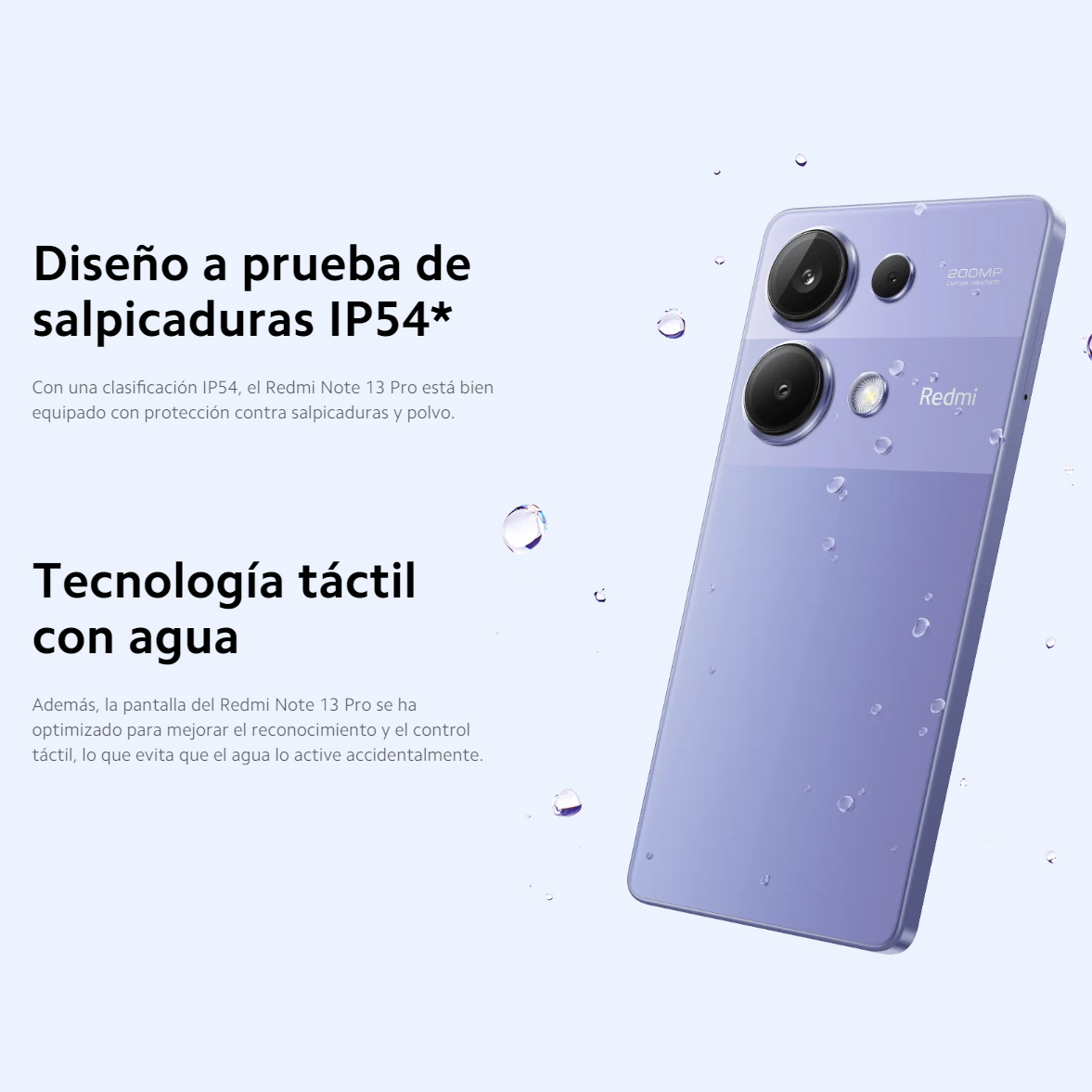 Xiaomi Redmi Note 13 Pro 4G Smartphone, MediaTek Helio G99 Ultra, Pantalla AMOLED de 6,67" y 120Hz, Camera Triple de 200MP, Carga rápida de 67W