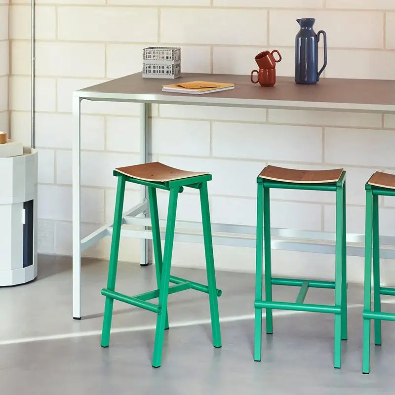 Creative Single Bar Stools Nordic Waiting Reception Relax Party High Chairs Island Comfortable Lounge Muebles Home Furniture