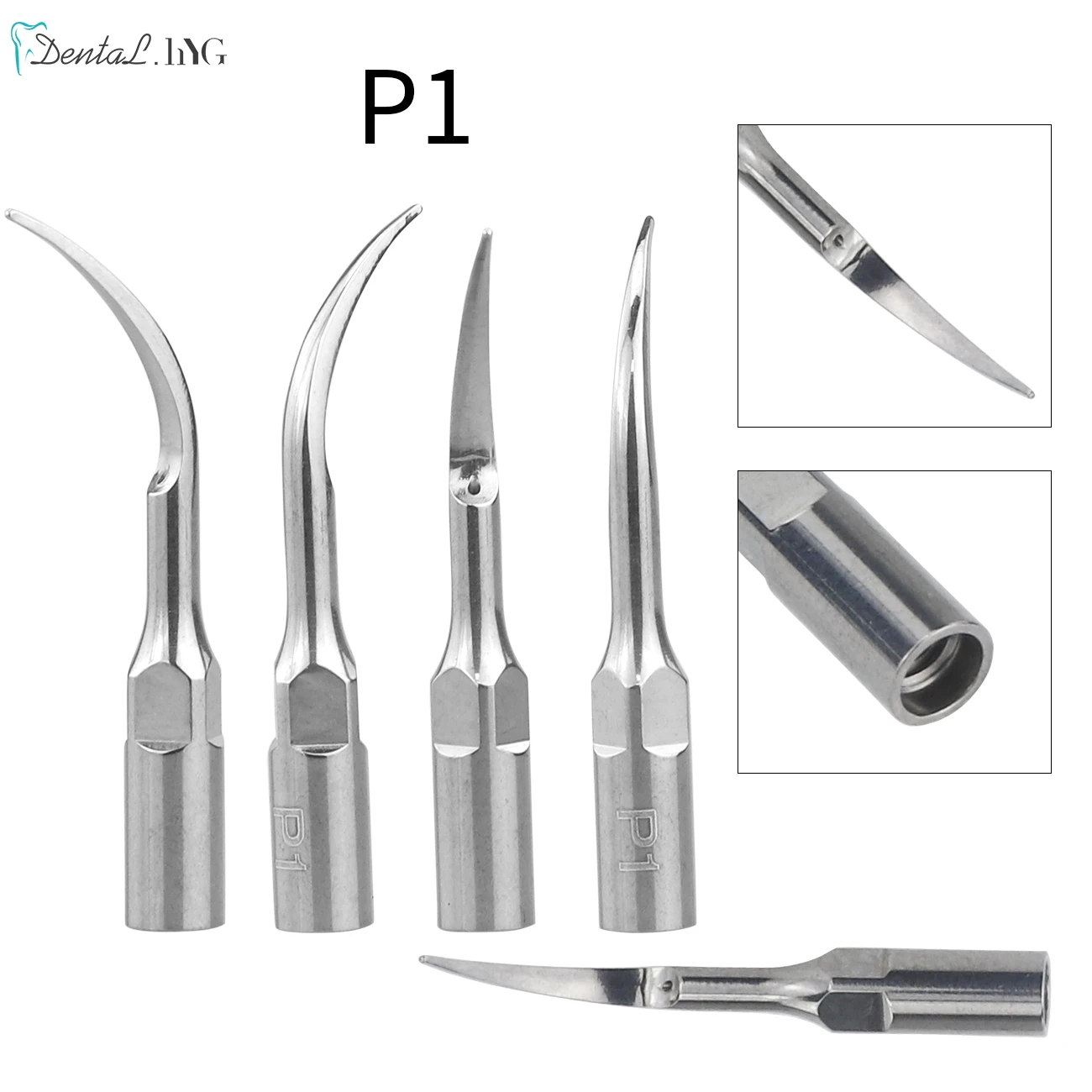 5Pcs Dental Ultraschall Scaler Spitze Skalierung Parodontologie Endodontie Fit EMS Specht Zähne Bleaching Werkzeuge