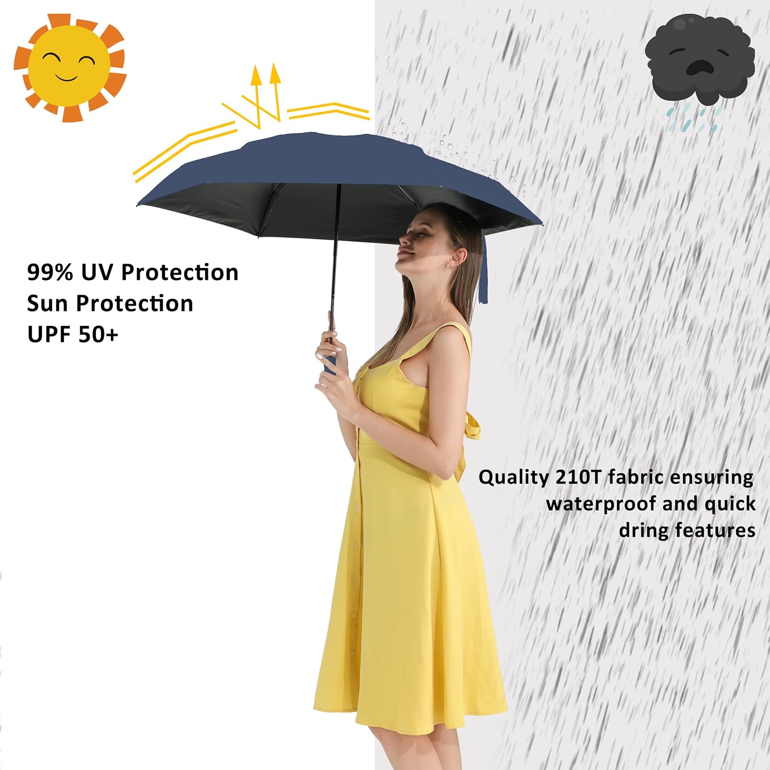12 bone automatic folding umbrella Windproof sunshade Umbrella Men's and women's Luxury Business Umbrella Sunshade zwq