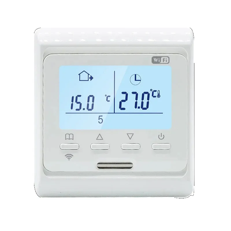 Termostato programable WiFi para suelo caliente, controlador de temperatura eléctrico para calefacción de suelo del hogar, Control por aplicación remota, 220V, 16A, novedad de 2024
