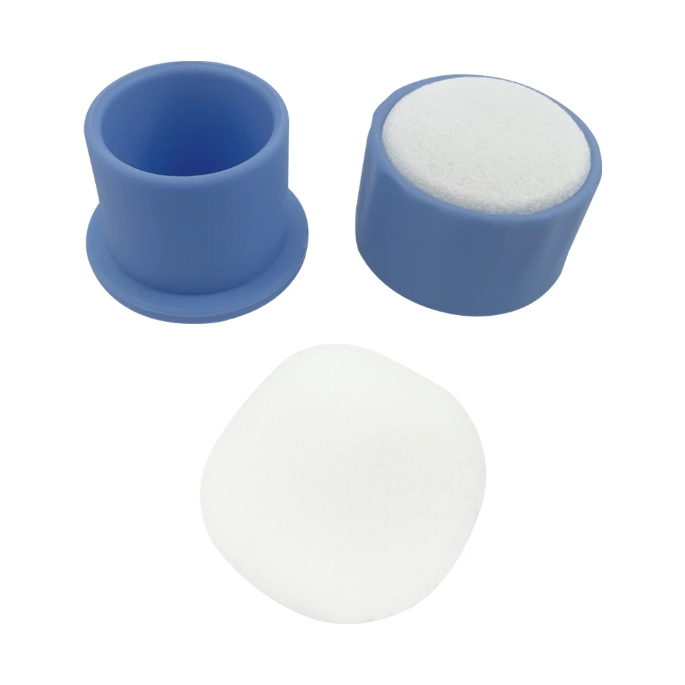 Dental Endo Stand Root Canal Cleaning Foam File Drills Block Holder Endodontic File Washing Box With Sponge Dentist Lab Products