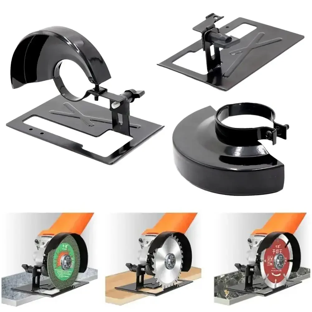 Universal Angle Grinder Bracket DIY Stand Holder Support Cutting Machine Base Woodworking Table Protective Stand