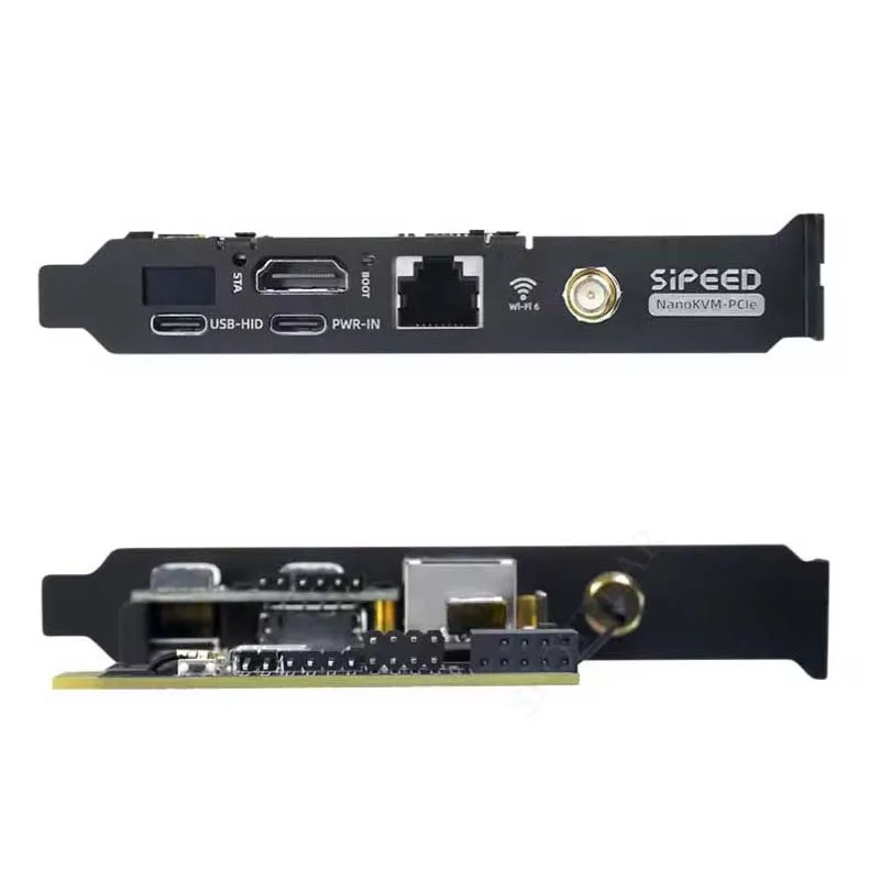Sipeed NanoKVM PCIe Пульт дистанционного управления/питание/настольный сервер обслуживания UART HDMI USB RISC-V NanoKVM-PCIe для PiKVM