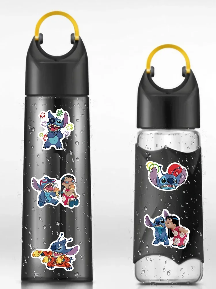 สติกเกอร์การ์ตูนน่ารัก Lilo & Stitch decals Mickey ไดอารี่ DIY แล็ปท็อปกระเป๋าสเก็ตบอร์ด Graffiti decals สนุกของเล่นคลาสสิก