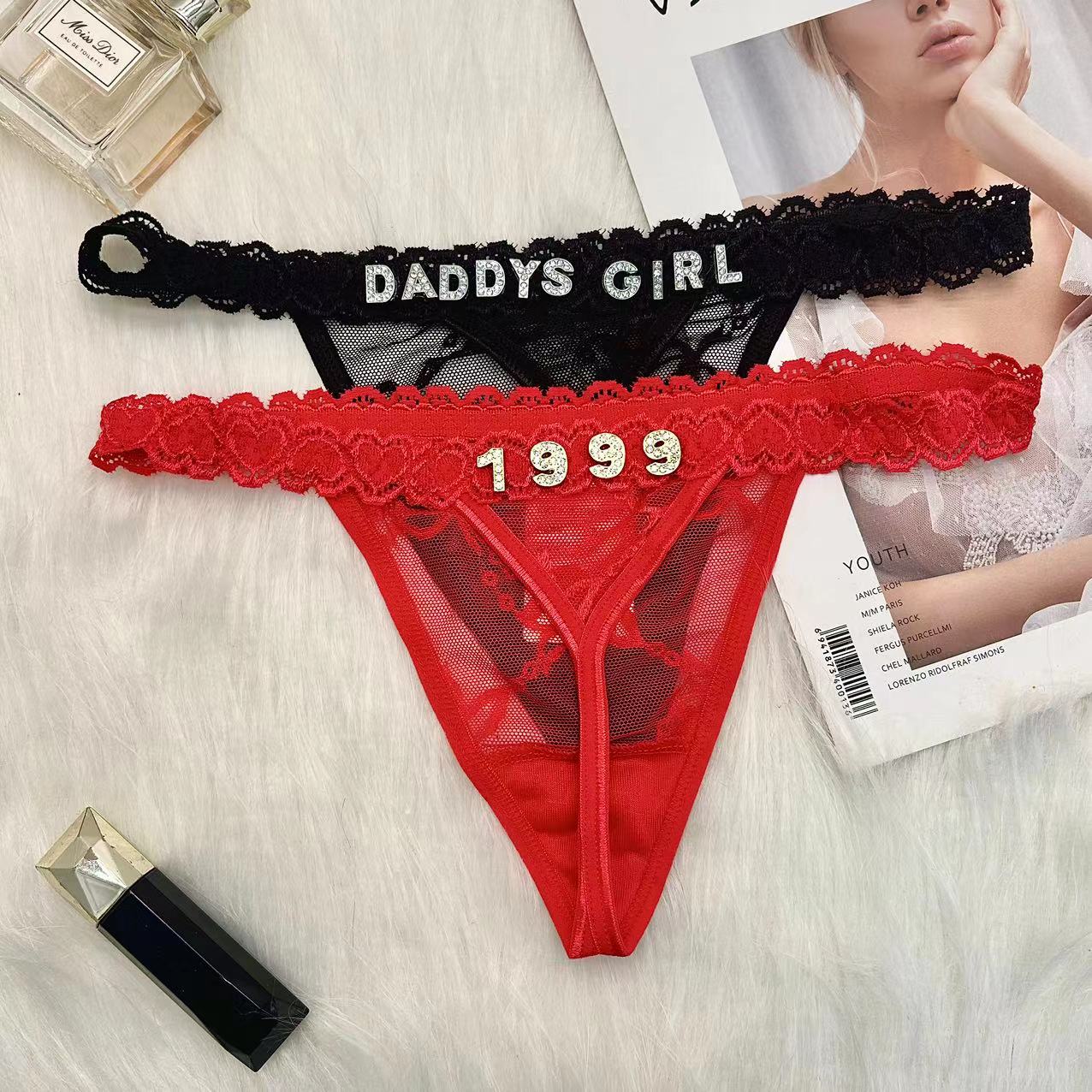Nome personalizado calcinha tanga com letras de cristal tangas personalizadas roupa interior sexy g-string tanga biquíni jóias presente