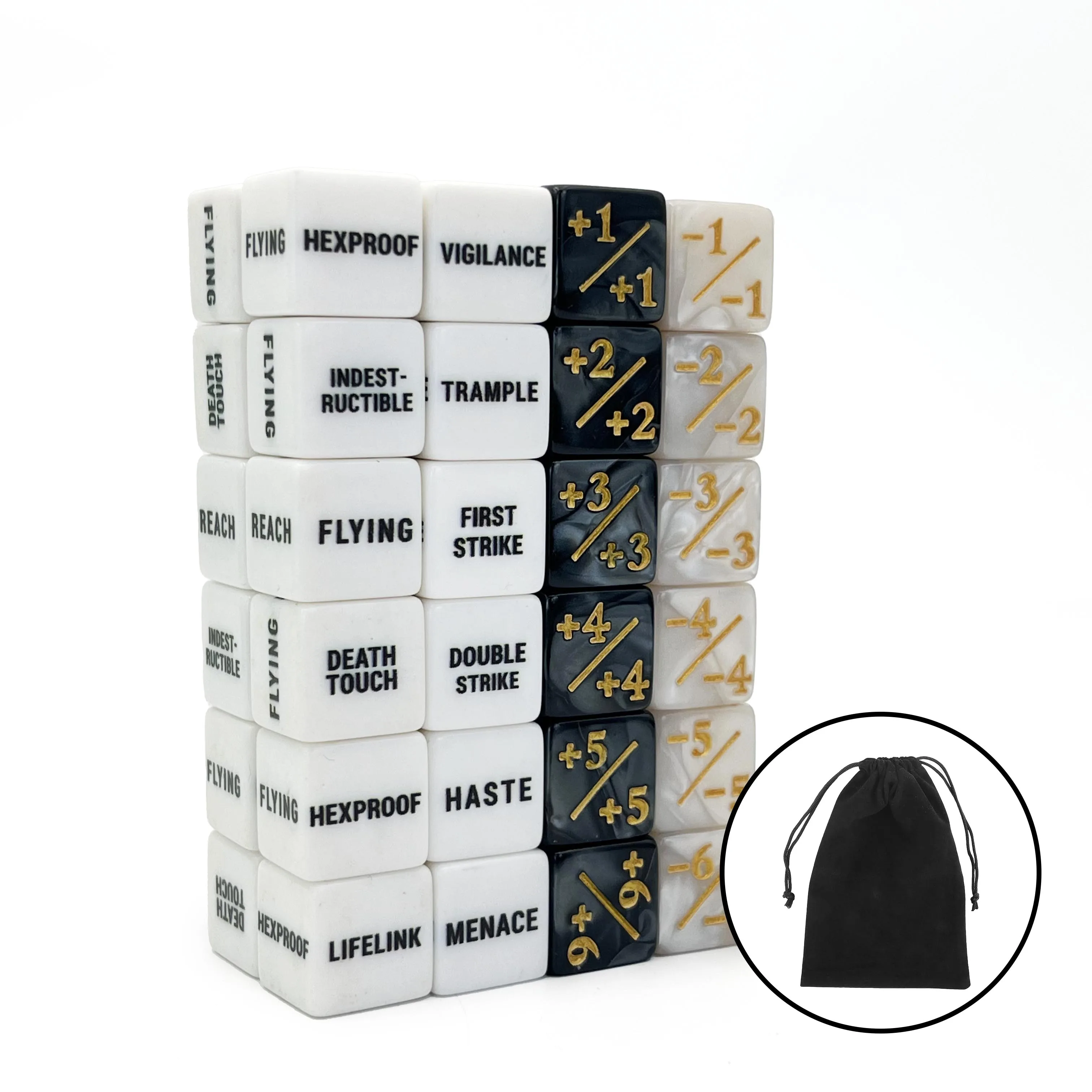 48 шт., счетчики ключей, существа, статистика, жетоны, набор кубиков для Magic The Gathering MTG TCG, аксессуары для карточных игр