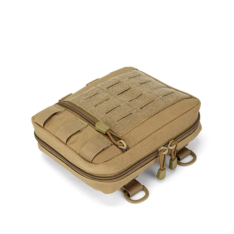 Tactical Molle Admin Pouch Multi-Purpose Laser-Cut Utility Pouch Modular EMT EDC Organizer Tool Pouch Bag