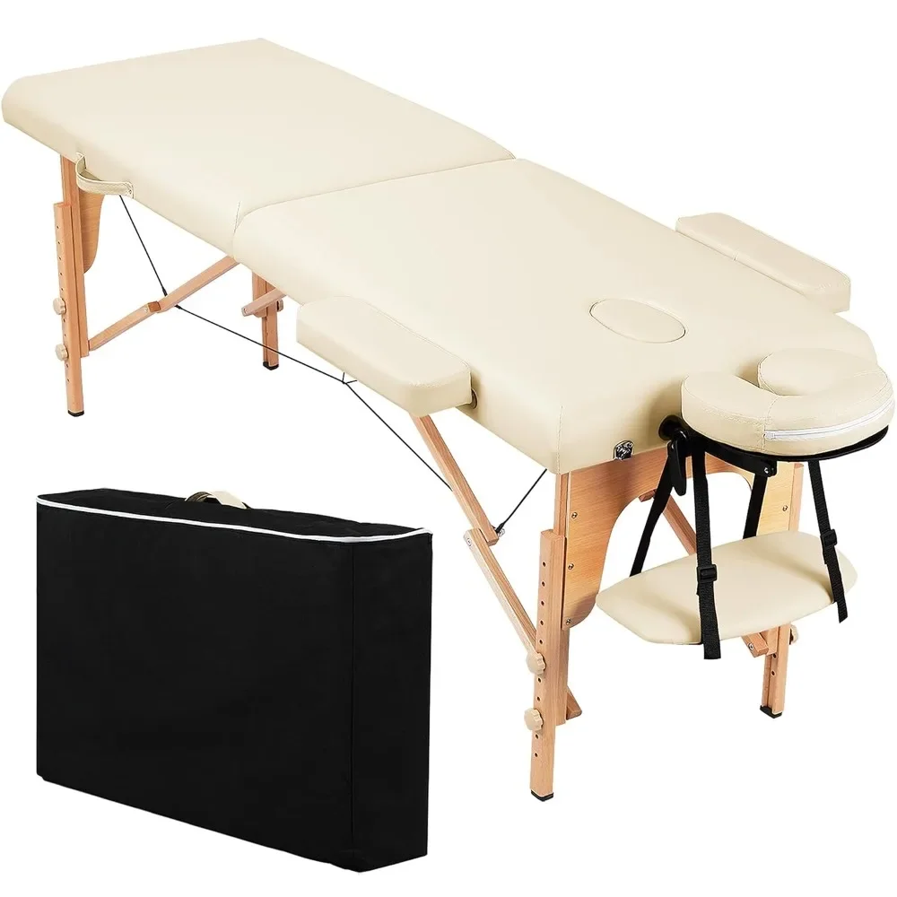 Portable Massage Table Massage Bed Spa Bed Therapy Table Collapsable Treatment Table Height Adjustable