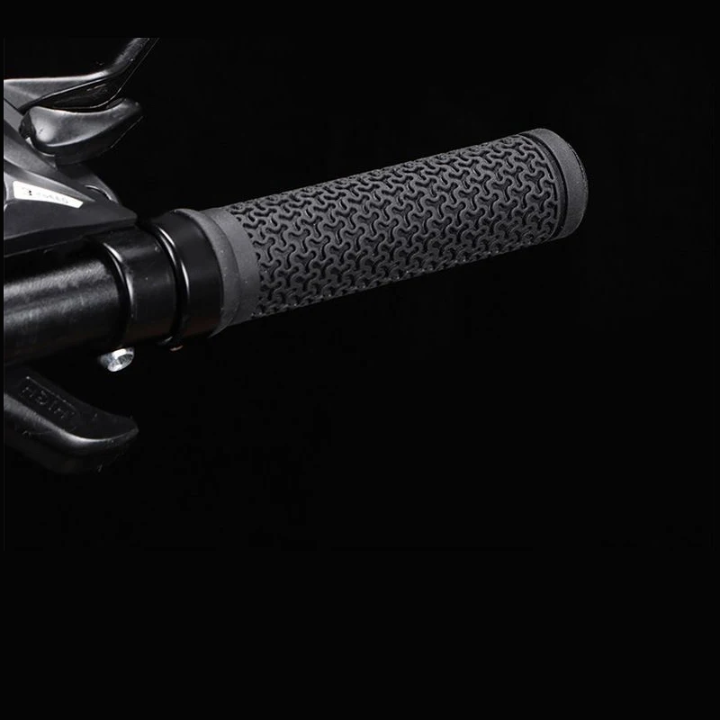 MTB Mountainbike Gummi Griff Bar Griffe Nicht-slip einseitige Verriegelung Abdeckung Fahrrad Radfahren Zubehör