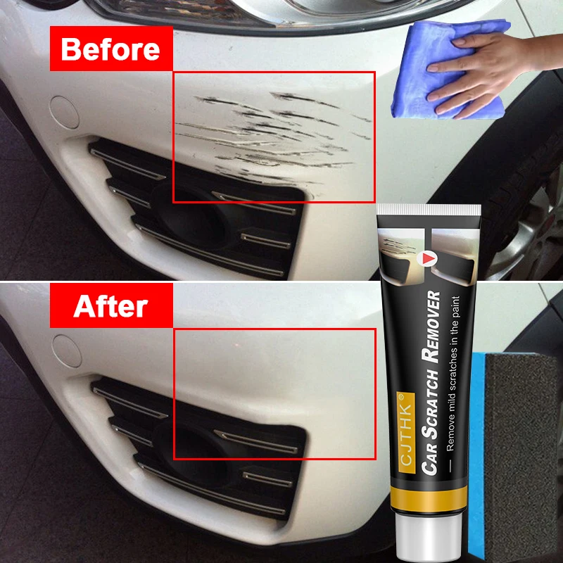 Removedor de arañazos de coche, herramientas de cuidado de pintura, removedor de remolino automático, reparación de arañazos, pulido, compuesto de molienda de carrocería, cera antiarañazos