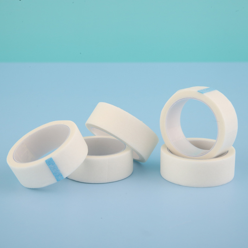 3 rolos/conjunto fita cirúrgica transparente fita de primeiros socorros fita respirável cuidados com lesões feridas 1.25cm band aids