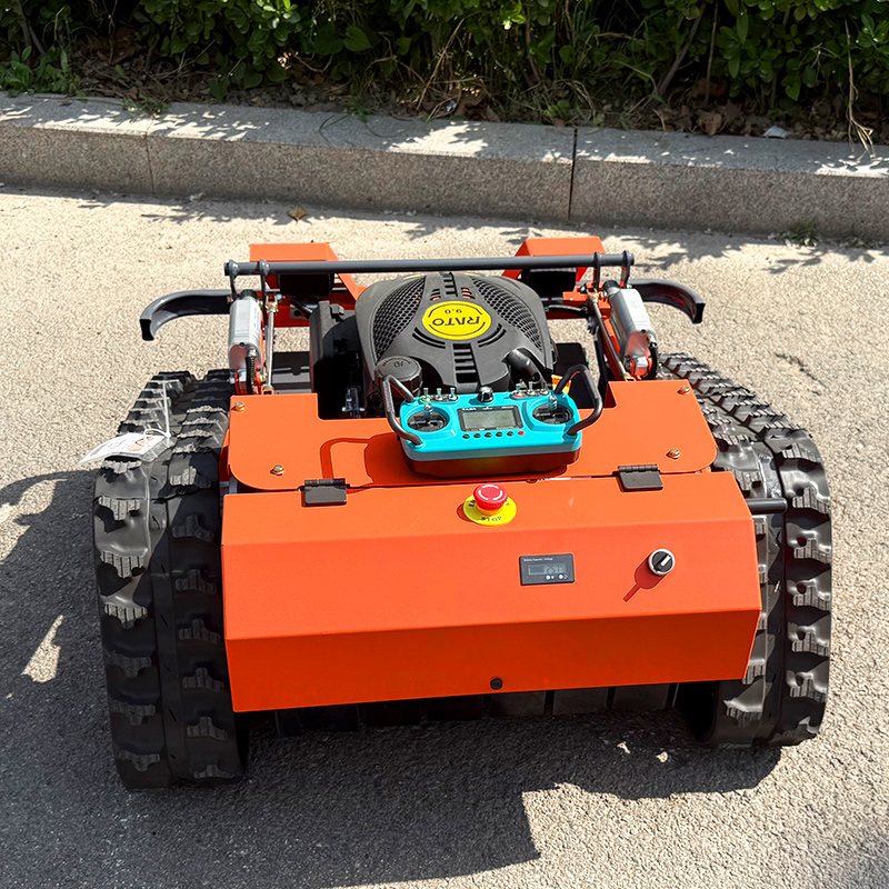 Customized Remote Control Lawn Mower Crawler Electric High Effiency Small Multi-functio